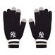 Перчатки 47 Brand MLB NEW YORK YANKEES, Черный
