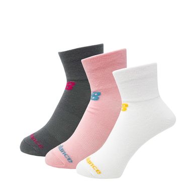 Шкарпетки New Balance Prf Cotton Flat Knit Ankle 3 Pair мульті