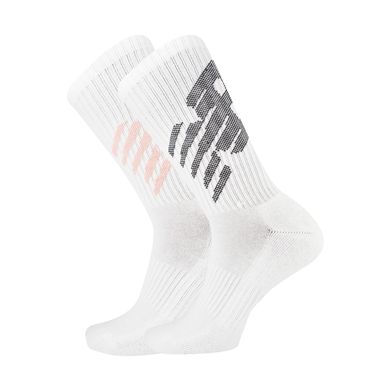 Шкарпетки New Balance LF BIG LOGO CREW 2 PAIR білі