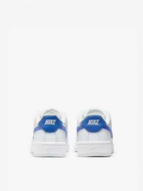 Кеды мужские Nike COURT ROYALE 2 NN искусственная кожа белые с синим DH3160-103, 10, 44, 28