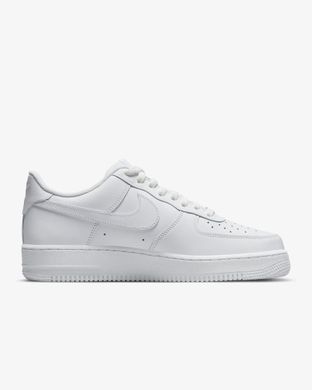 Кроссовки мужские Nike AIR FORCE 1 '07 белые CW2288-111, 10, 44, 28