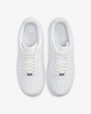 Кроссовки мужские Nike AIR FORCE 1 '07 белые CW2288-111, 10, 44, 28