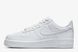 Кроссовки мужские Nike AIR FORCE 1 '07 белые CW2288-111, 10, 44, 28