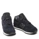 Кросівки жіночі New Balance 574Н текстиль чорні GV574HGX, 4, 35,5, 21,5