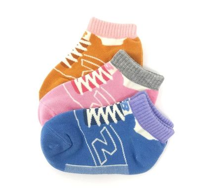 Шкарпетки для немовлят New Balance TODDLER LOW CUT 3 PAIR мульті