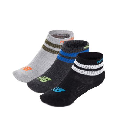 Шкарпетки New Balance PRF CUSHION ANKLE SOCK 3 PAIR Мульті